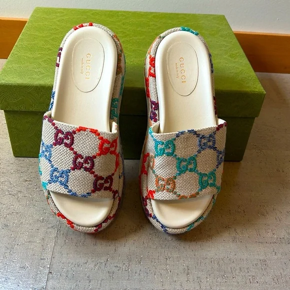 Gucci | Shoes | Gucci Platform Sandals | Poshmark